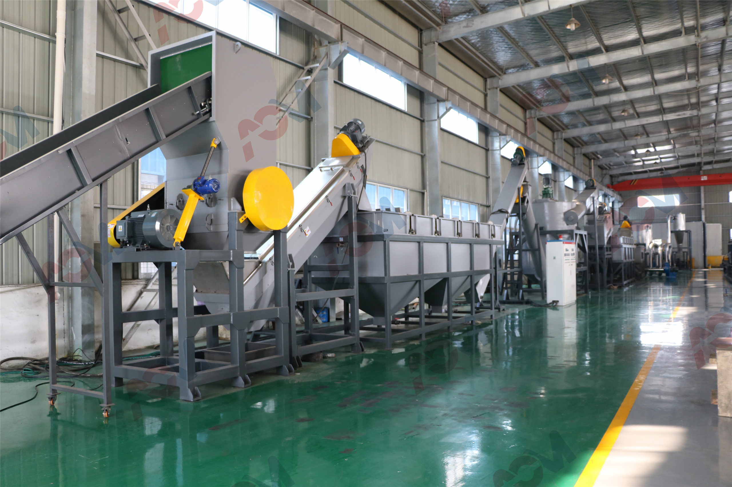 PE PP WASHING AND RECYCLING LINE